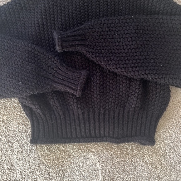 Black Knit Turtleneck - Picture 3 of 4
